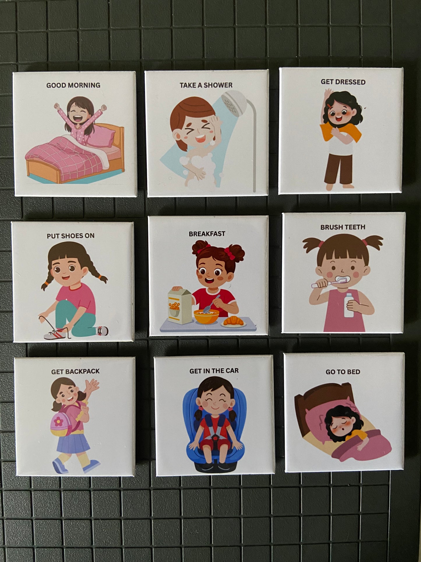 9 Pack Magnet Schedules