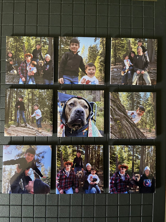9 Pack Custom Magnet Set