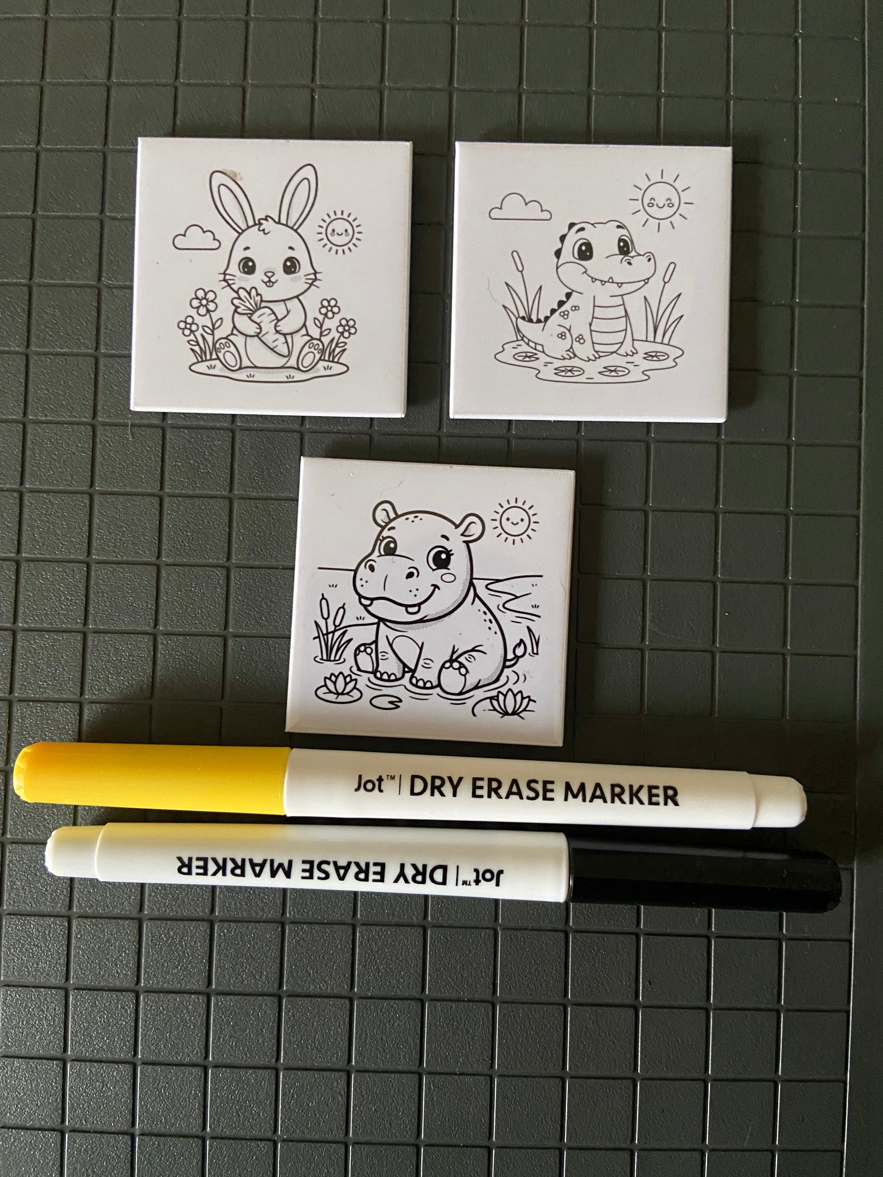 3 Pack Color Set With 2 Pens