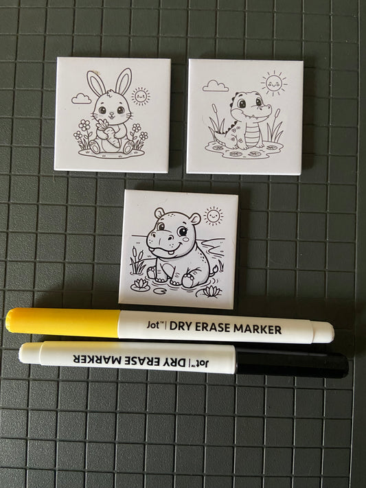 3 Pack Color Set With 2 Pens