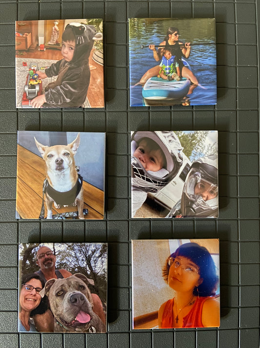 6 Pack Custom Magnet Sets