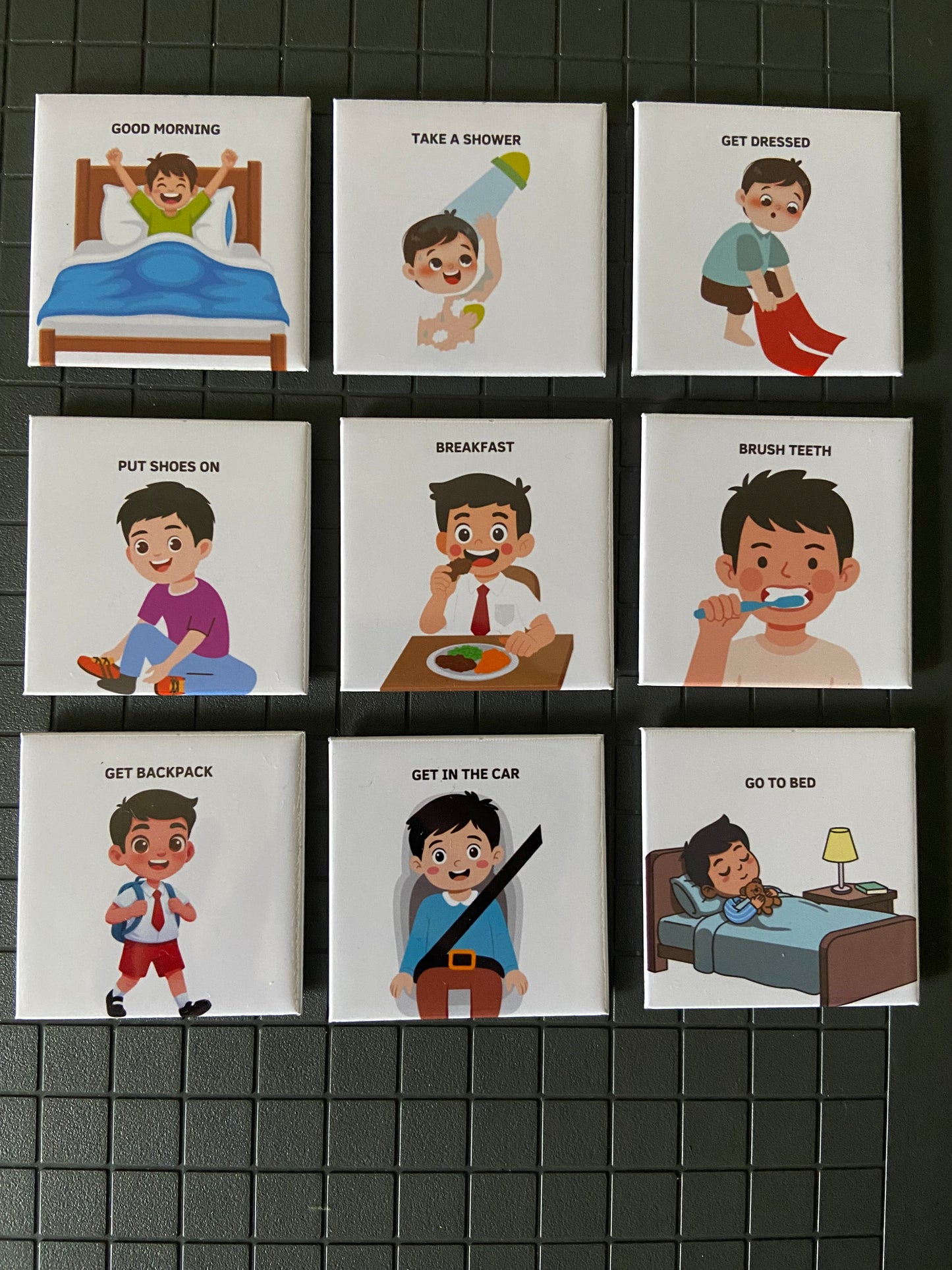 9 Pack Magnet Schedules