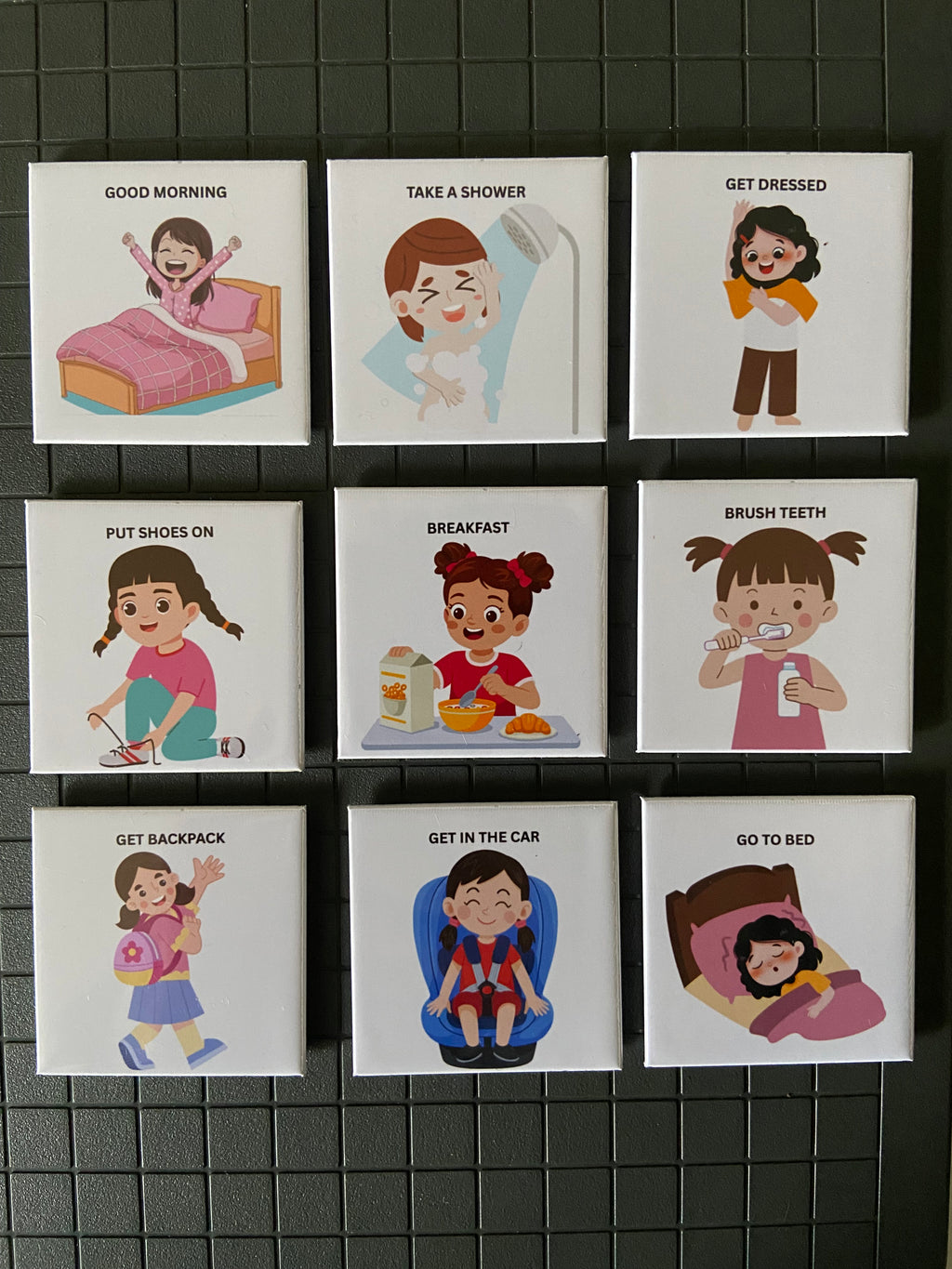 9 Pack Magnet Schedules