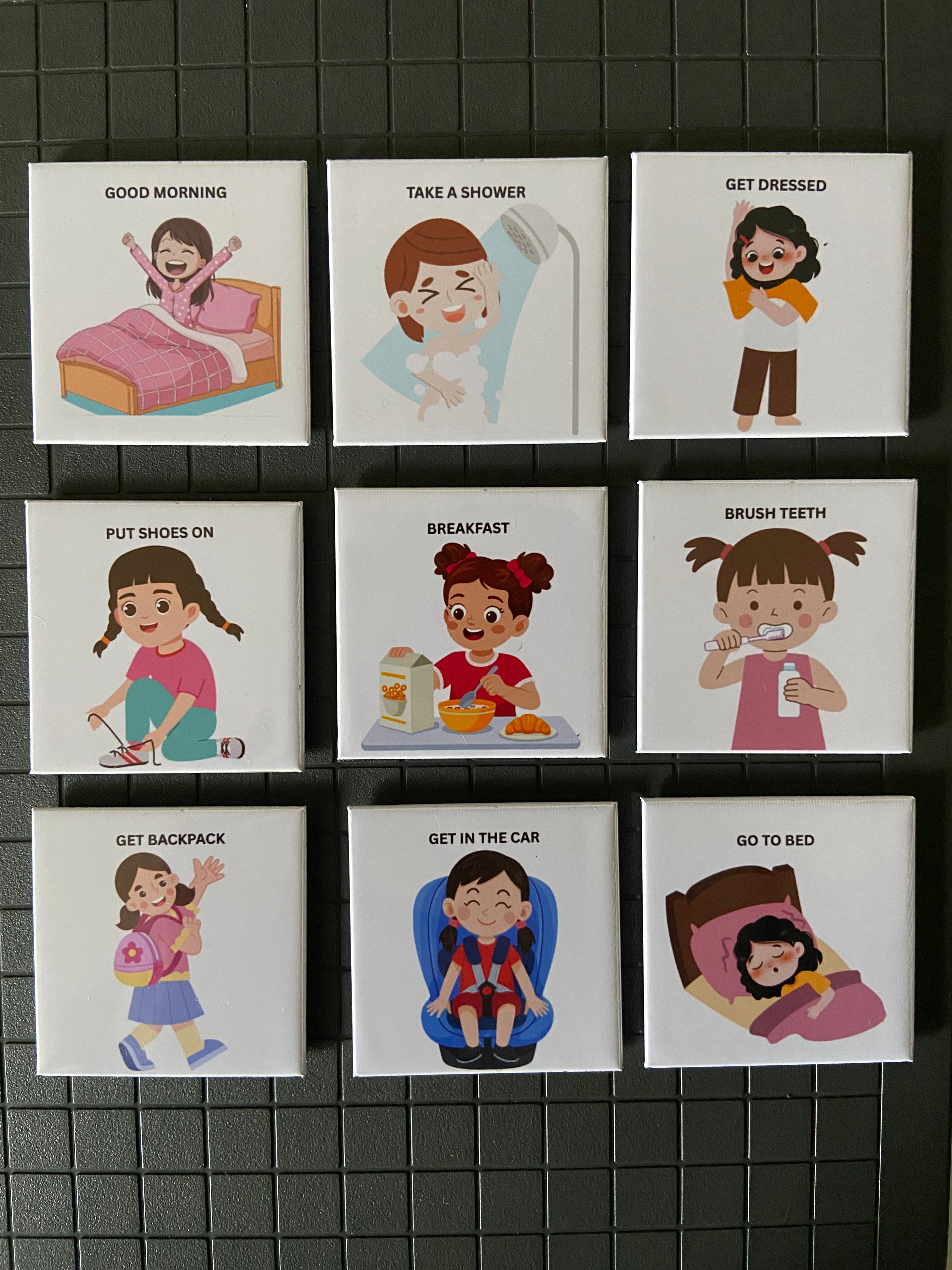 9 Pack Magnet Schedules